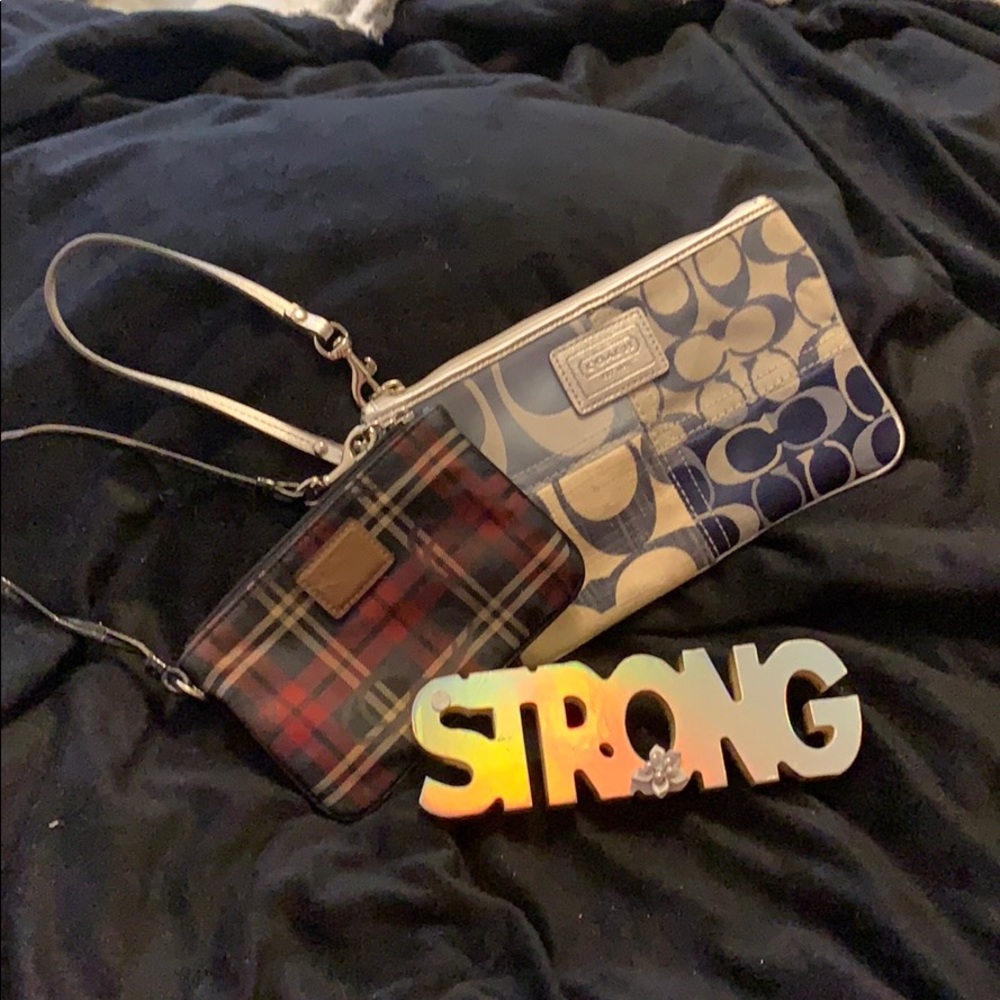 2 COACH WRISTLETS